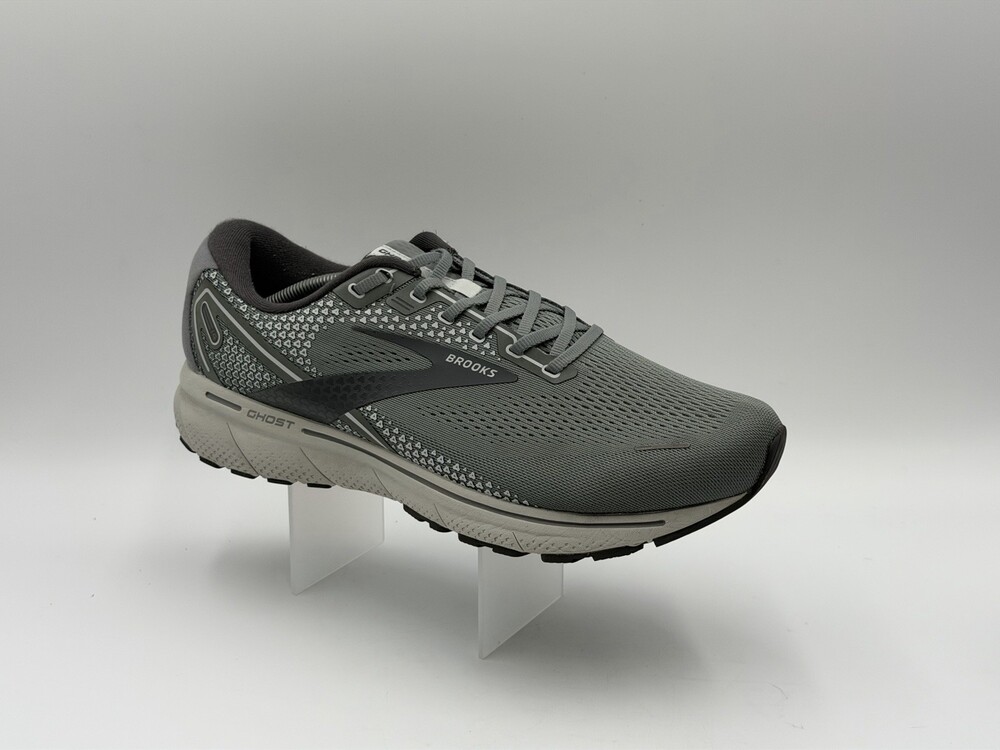 Brooks Ghost 14 Men’s Size 13 4E Wide Alloy Oyster Gray Running Shoe 1103691E06